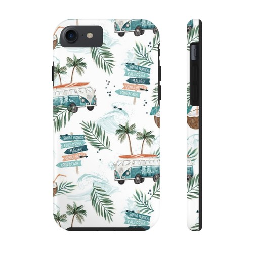 Summer van phone case - van,