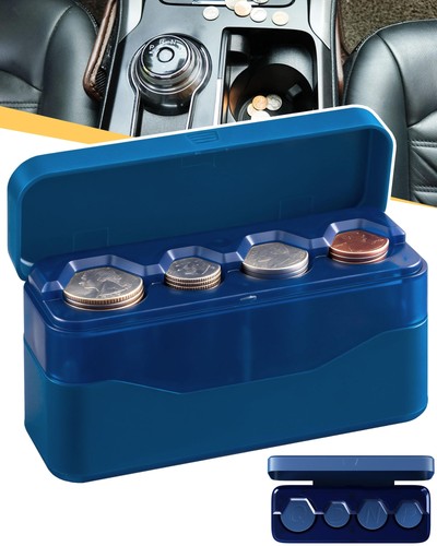 Navy blue large capacity car - blue,